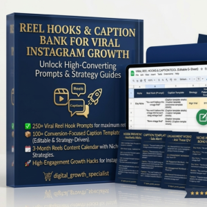 Reel Hooks & Caption Bank for Viral Instagram Growth