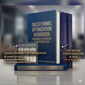 Sales Funnel Optimization Workbook to Increase Conversions & ROI