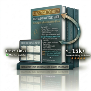 Blog SEO Content Briefs for High Ranking Articles Guide