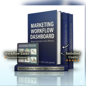 Marketing Workflow Dashboard – Manage Campaigns & Tasks Efficiently
