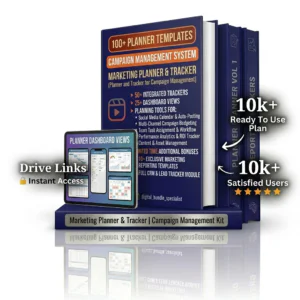 Marketing Planner & Tracker for Campaign Management