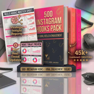 500 Instagram Hooks Pack for Viral Reels & Engagement