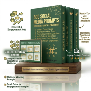 500 Social Media Prompts for Content, Growth & Engagement