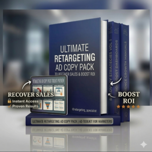 Ultimate Retargeting Ad Copy Pack to Recover Sales & Boost ROI