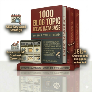 1000 Blog Topic Ideas Database for SEO & Content Growth