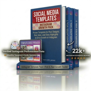 Social Media Templates for Instagram Growth Pack