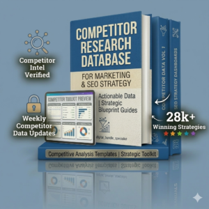 Competitor Research Database for Marketing & SEO Strategy