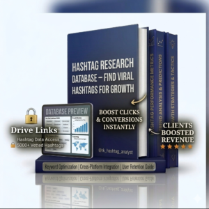 Hashtag Research Database – Find Viral Hashtags for Growth