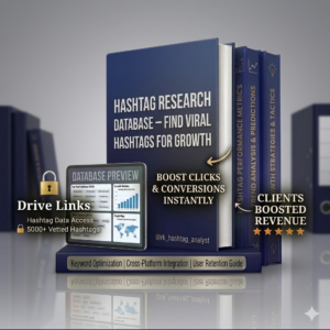 Hashtag Research Database – Find Viral Hashtags for Growth