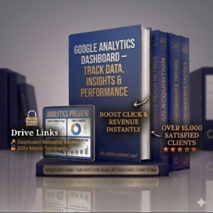Google Analytics Dashboard – Track Data, Insights & Performance