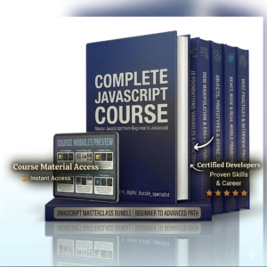 Complete JavaScript Course – Master JavaScript from Beginner to Advanced