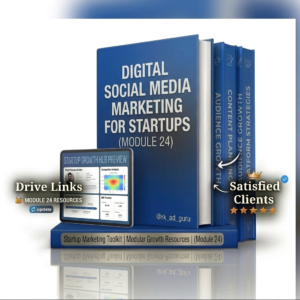 Digital Social Media Marketing Strategy for Startups (Module 24)