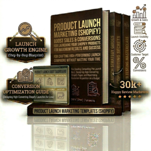 Product Launch Marketing Templates (Shopify) – Boost Sales & Conversions