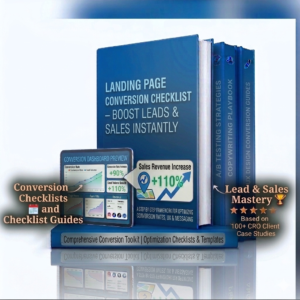 Landing Page Conversion Checklist – Boost Leads & Sales Instantly