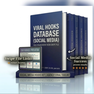 Viral Hooks Database (Social Media) – High-Engagement Hook Swipe File