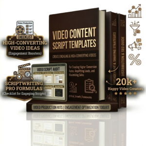 Video Content Script Templates – Create Engaging & High-Converting Videos