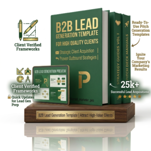 B2B Lead Generation Template for High Quality Clients