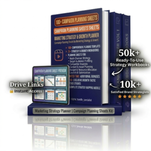 Campaign Planning Sheets for Marketing Strategy & Growth